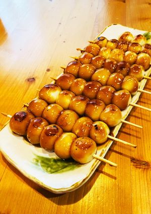 (砂糖不使用)ふわふわのみたらし団子-レシピのメイン写真