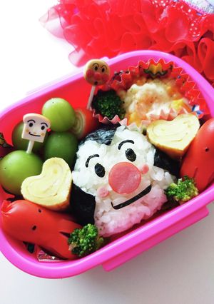 おむすびまんのキャラ弁　お弁当！-レシピのメイン写真