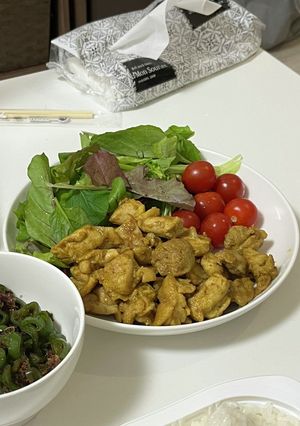 カレーチキン-レシピのメイン写真