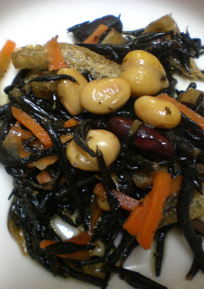 ひじきと豆の煮物-レシピのメイン写真