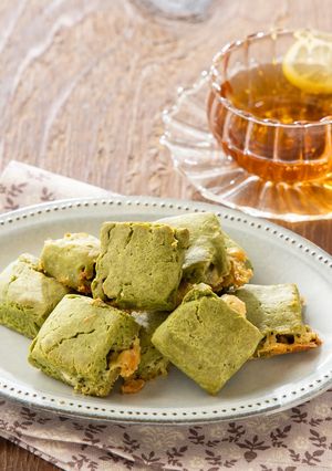 抹茶とホワイトチョコの低糖質スコーン-レシピのメイン写真