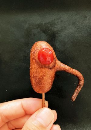 5分|カルパス星人★ミニアメリカンドッグ-レシピのメイン写真