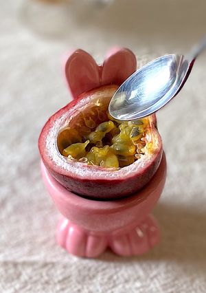 パッションフルーツの食べ方？笑-レシピのメイン写真