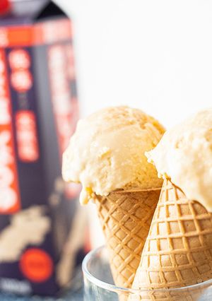 一から手作り！！お醤油アイスクリーム-レシピのメイン写真