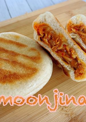 あこ酵母で作る豚キムチおやき-レシピのメイン写真