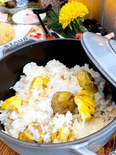 栗ご飯 下ごしらえ-レシピのメイン写真