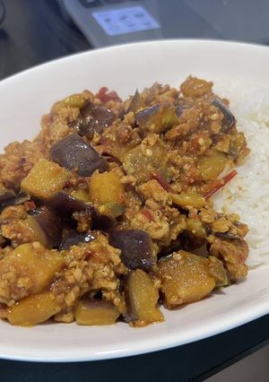 豚ひき肉と茄子のスパイシーカレー-レシピのメイン写真