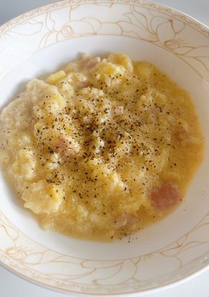 ベーコンポテトパイ風スープ-レシピのメイン写真