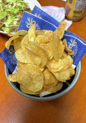 姉の家メシ・ポテトチップス-レシピのメイン写真