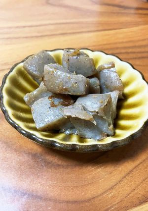 減塩薄味　こんにゃくのピリ辛炒め-レシピのメイン写真