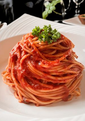 95℃ アラビアータパスタ：にんにく塩麹-レシピのメイン写真