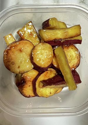さつまいもの塩バター蜂蜜焼き-レシピのメイン写真