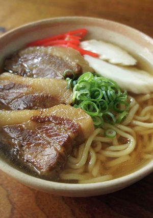 ラフテーの出汁で中華そば-レシピのメイン写真