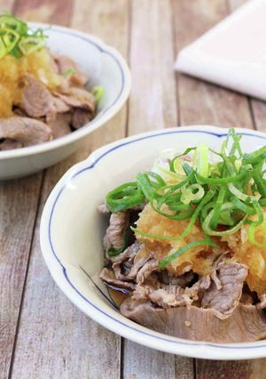牛肉のさっぱりおろしぽん酢がけ-レシピのメイン写真