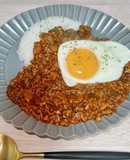 市販のカレールーでキーマカレー