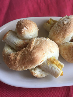 ツナマヨサラダのちくわパン-レシピのメイン写真