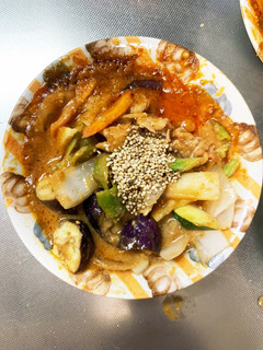 簡単きな粉味噌ドレ味豚こま大根青椒肉絲風-レシピのメイン写真