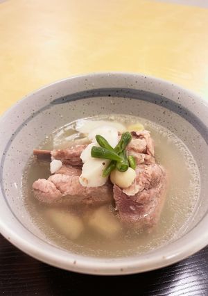 スペアリブと山芋のスープ-レシピのメイン写真
