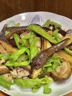 茄子と豚バラ肉のオイスターソース炒め-レシピのメイン写真