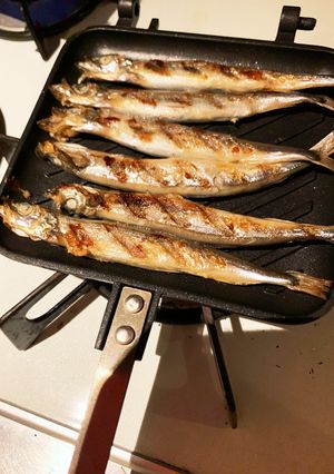 ししゃもがホットサンドメーカーで!-レシピのメイン写真