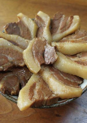 ラフテー丼-レシピのメイン写真
