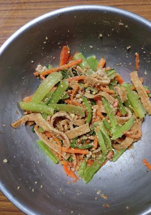 ヨウサマの減塩『農家の食事』胡麻和え-レシピのメイン写真