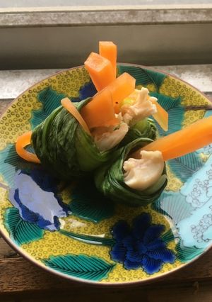 チンゲン菜とササミのお洒落巻きナムル-レシピのメイン写真
