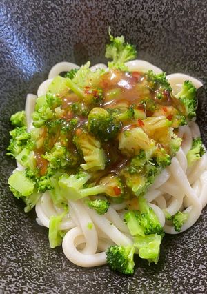 スイートチリぶっかけうどん💯-レシピのメイン写真
