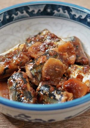 ごはんがすすむ！さんまの味噌煮-レシピのメイン写真