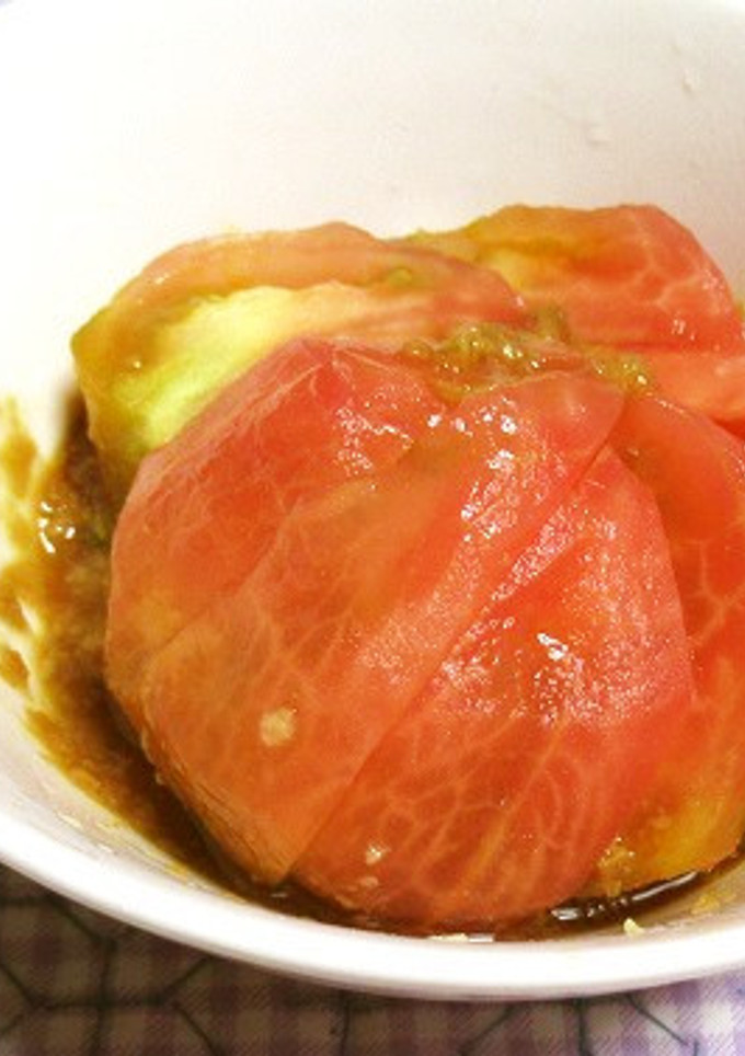 トマトの生姜醤油漬け-レシピのメイン写真