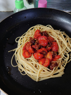 ヨウサマの減塩『農家の食事』トマトスパ-レシピのメイン写真