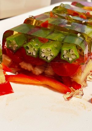 金沢料理だし♫夏野菜のテリーヌ-レシピのメイン写真
