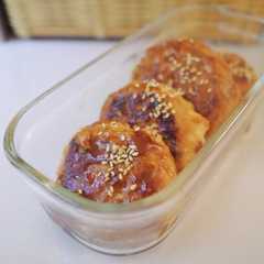 A picture of つくねバーグ✦お弁当.