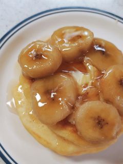 *米粉のふわふわもちもちホットケーキ*-レシピのメイン写真