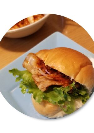 サムギョプサル☆バーガー-レシピのメイン写真