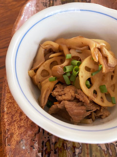 蓮根.舞茸.豚肉のきんぴら風炒め-レシピのメイン写真