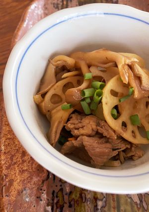蓮根.舞茸.豚肉のきんぴら風炒め-レシピのメイン写真