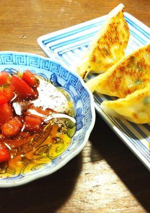 トマト入り　餃子のタレ-レシピのメイン写真