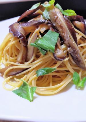 ナスとアンチョビのパスタ-レシピのメイン写真