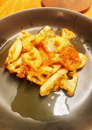 簡単！カリカリっ☆蓮根チーズ焼き♪-レシピのメイン写真