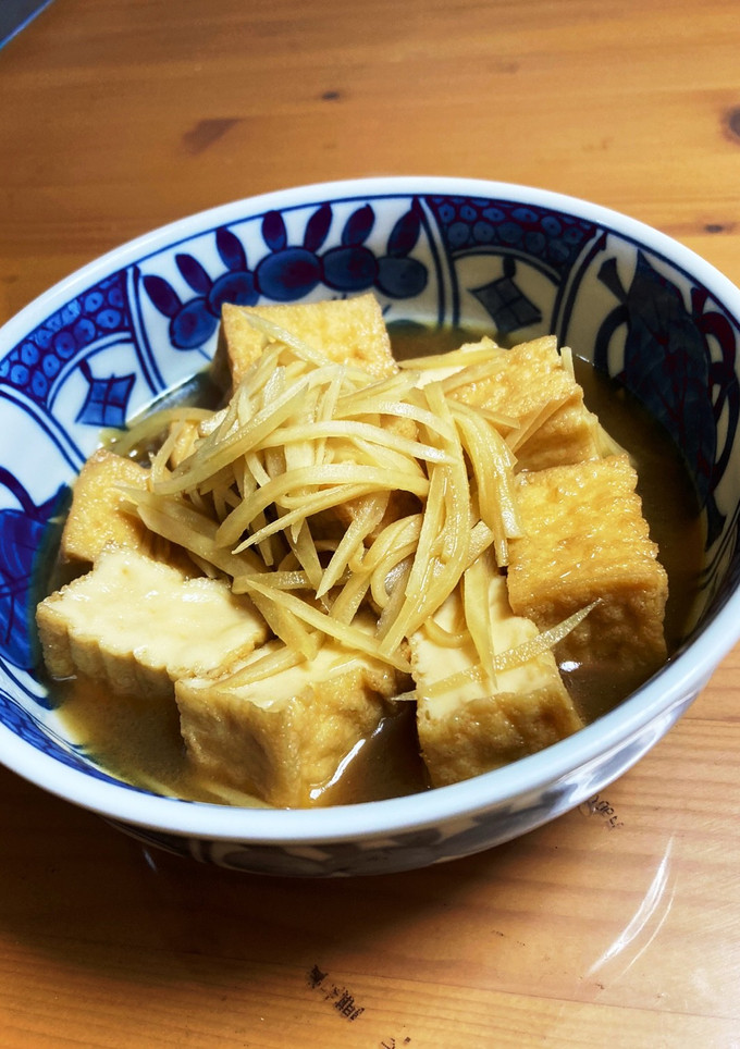 厚揚げの生姜煮-レシピのメイン写真
