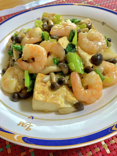 豆腐とエビとしめじの中華風♪-レシピのメイン写真