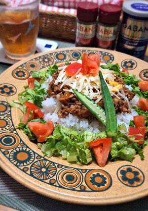 スパイスで簡単♪タコライス-レシピのメイン写真