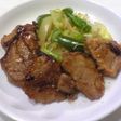 豚肉の中華風漬け焼き