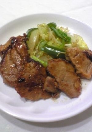 豚肉の中華風漬け焼き-レシピのメイン写真