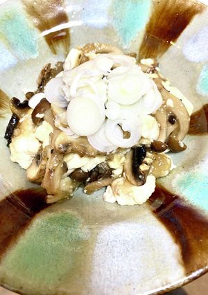 【タンパク質摂取】簡単豆腐キノコ炒め-レシピのメイン写真