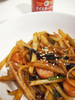 シャキっとじゃがニラ炒め-レシピのメイン写真