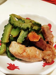 ゴーヤ炒め♪味付け肉味(調味いらず)-レシピのメイン写真