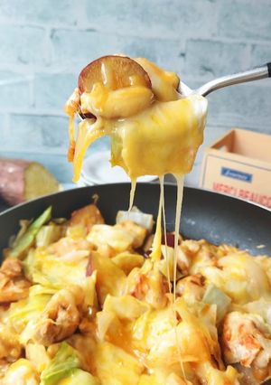ワンパン☆塩麹チーズタッカルビ-レシピのメイン写真