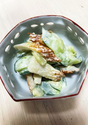 ちくわときゅうりのわさびマヨ和え-レシピのメイン写真